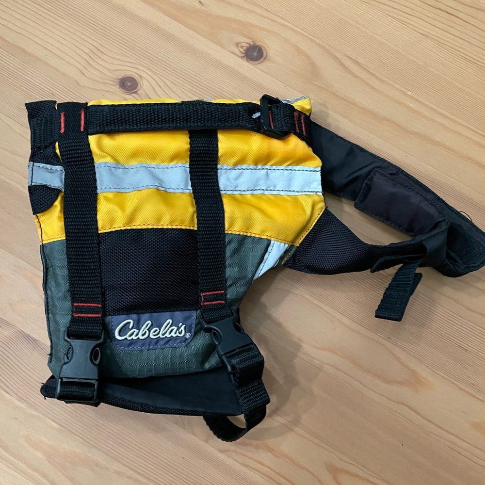 Cabelas dog life vest small dog life jacket flotation size XS